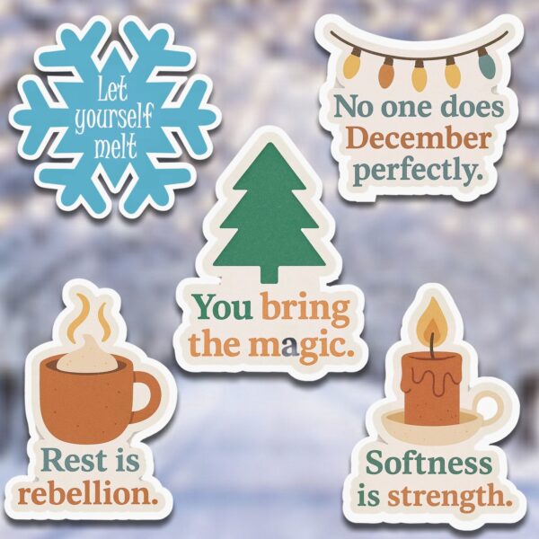 The RLL Holiday Sticker Pack