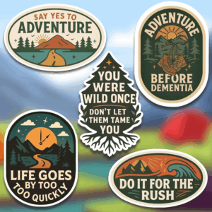 The RLL Adventure Sticker Pack