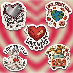 Love Without Limits — Valentine Sticker Pack